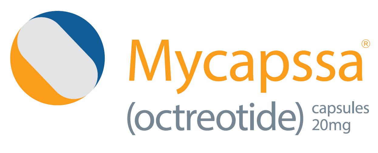 Mycapssa 20mg logo